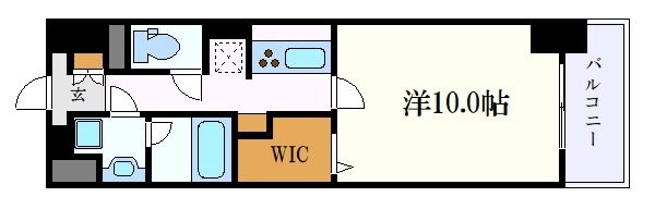 太閤通駅 徒歩1分 6階の物件間取画像