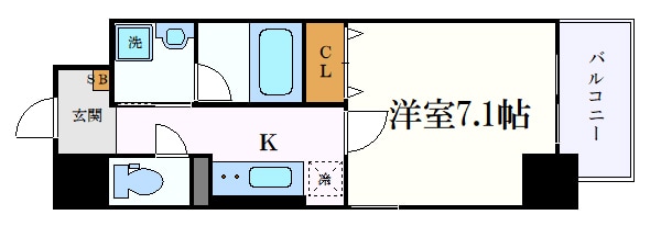 ファスティーナ本陣の物件間取画像