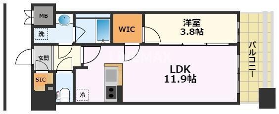 グリュック平和の物件間取画像