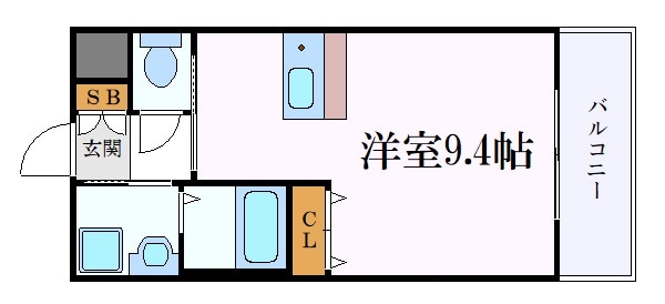 プレサンス鶴舞駅前ブリリアントの物件間取画像