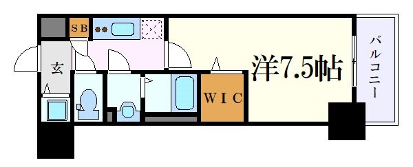 エスリード新栄プライムの物件間取画像