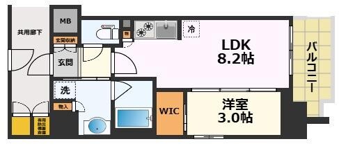 プレサンス　レイズ　千種今池の物件間取画像