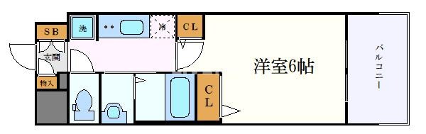 エステムコート名古屋セントリアの物件間取画像