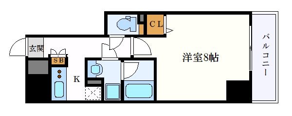 大須観音駅 徒歩4分 2階の物件間取画像