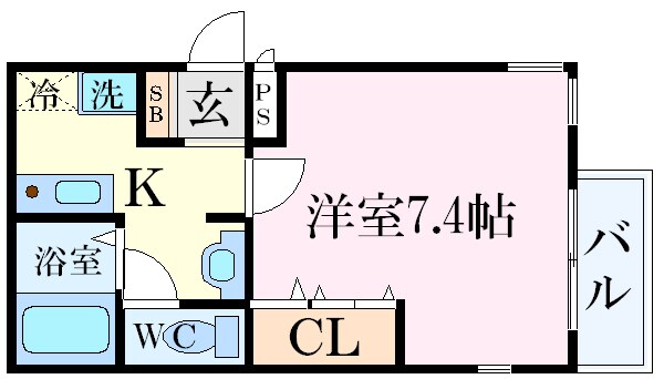 物件間取画像