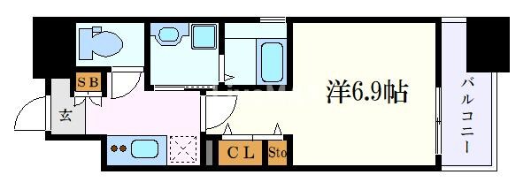 S-RESIDENCE本山の物件間取画像