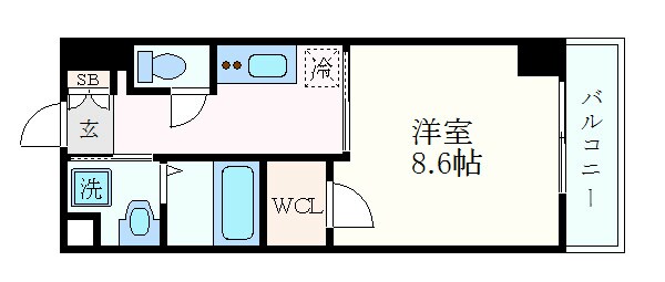 S-FORT金山の物件間取画像