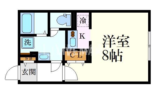 クレストタップ名古屋ウエストの物件間取画像