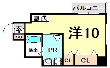 サンステージ神戸大倉山の物件間取画像