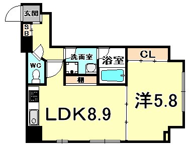 サンビルダー北野異人館通の物件間取画像