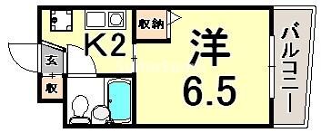 新井マンションの物件間取画像