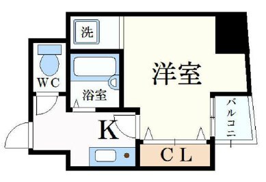 神戸駅 徒歩5分 7階の物件間取画像