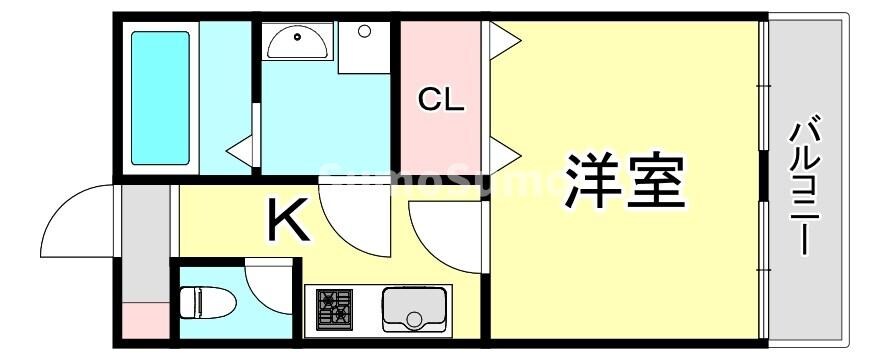 須磨駅 徒歩7分 1階の物件間取画像