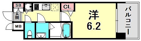 神戸駅 徒歩7分 3階の物件間取画像