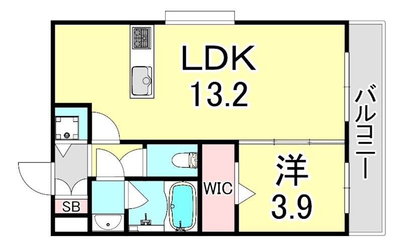 甲子園駅 徒歩8分 2階の物件間取画像