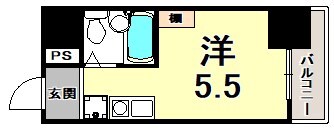 三ノ宮駅 徒歩4分 10階の物件間取画像