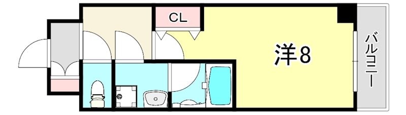 レーヴメゾン新神戸の物件間取画像