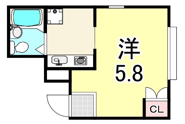 ル・モンド元町の物件間取画像