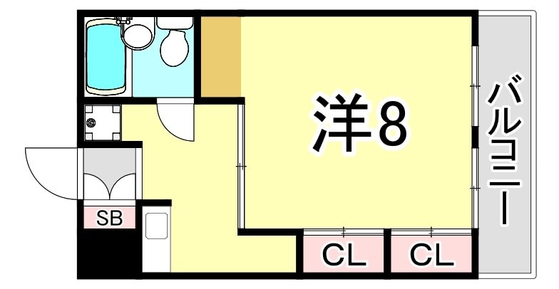 カルムイン香枦園の物件間取画像