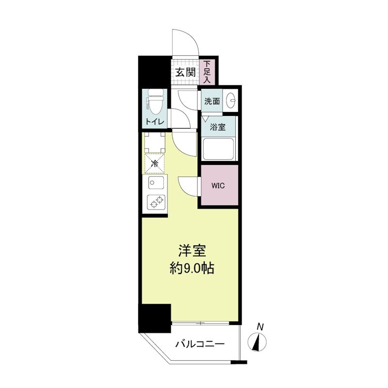 元町駅 徒歩10分 4階の物件間取画像