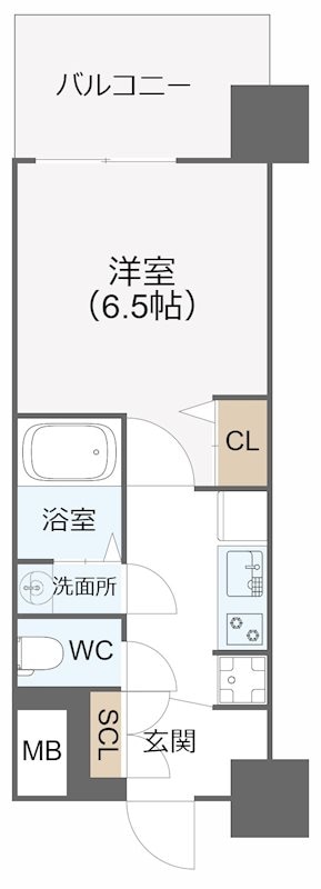 ArtizA王子公園D.C.の物件間取画像