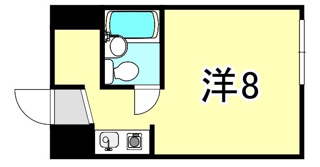 甲子園口駅 徒歩8分 3階の物件間取画像