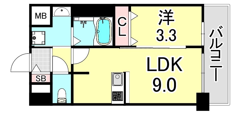 兵庫駅 徒歩13分 4階の物件間取画像