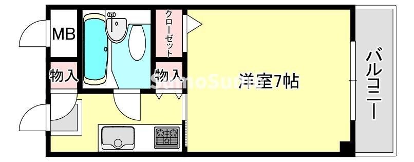 ヴィレッジゲートの物件間取画像