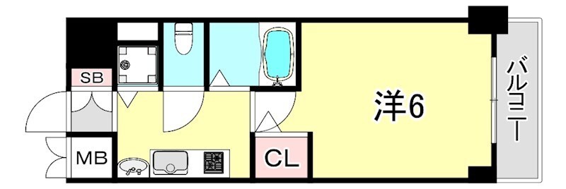 兵庫駅 徒歩7分 7階の物件間取画像