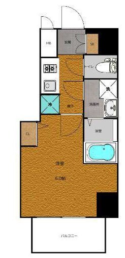 セオリー神戸ウエストゲートの物件間取画像