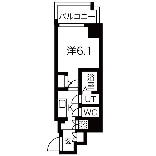 兵庫駅 徒歩9分 3階の物件間取画像