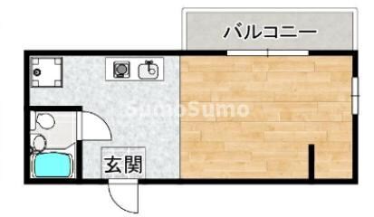 ドムールコスモス甲南町の物件間取画像