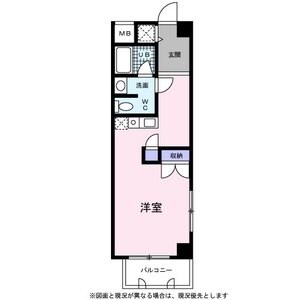 深江駅 徒歩1分 6階の物件間取画像