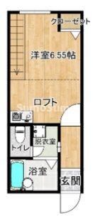 オリーブハウスの物件間取画像