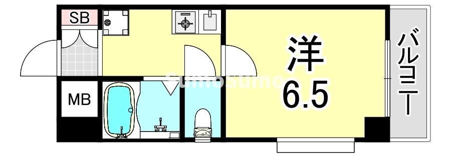 リヴァージュ須磨の物件間取画像