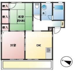 御影駅 徒歩9分 1階の物件間取画像