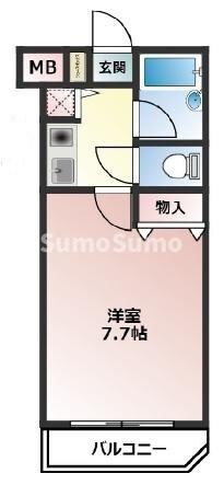 シェレナ六甲の物件間取画像