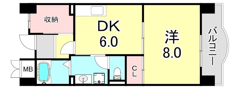 入江第二の物件間取画像