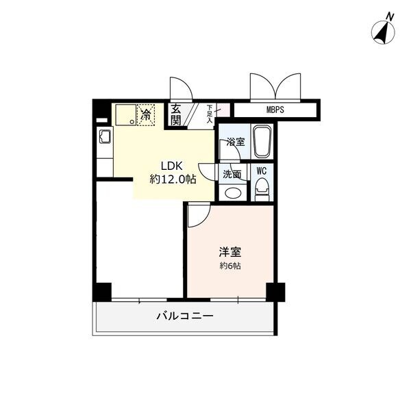 芦屋駅 徒歩5分 3階の物件間取画像