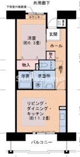 香櫨園駅 徒歩39分 1階の物件間取画像