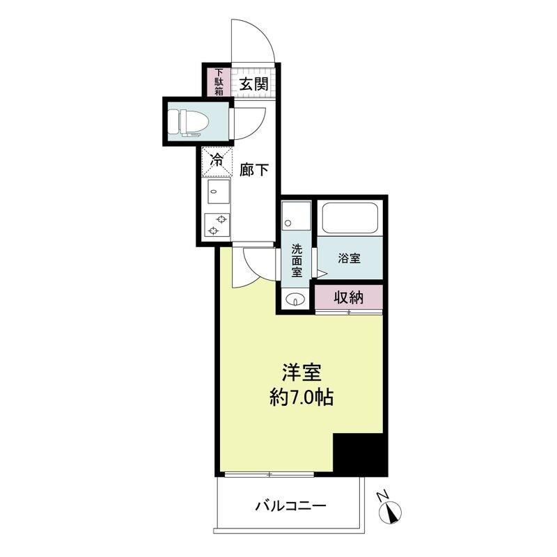 兵庫駅 徒歩7分 6階の物件間取画像