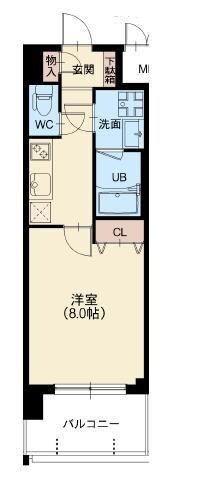 王子公園駅 徒歩5分 3階の物件間取画像