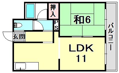 甲子園口駅 徒歩10分 3階の物件間取画像