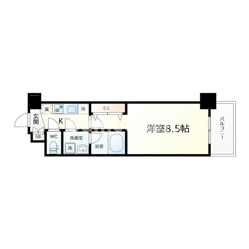 ロアール神戸住吉の物件間取画像