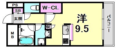 アーバネックスみなと元町の物件間取画像
