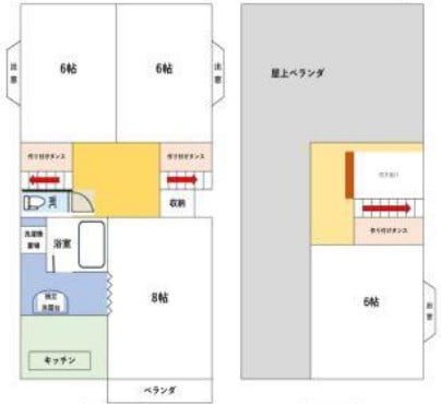 開福ビルの物件間取画像