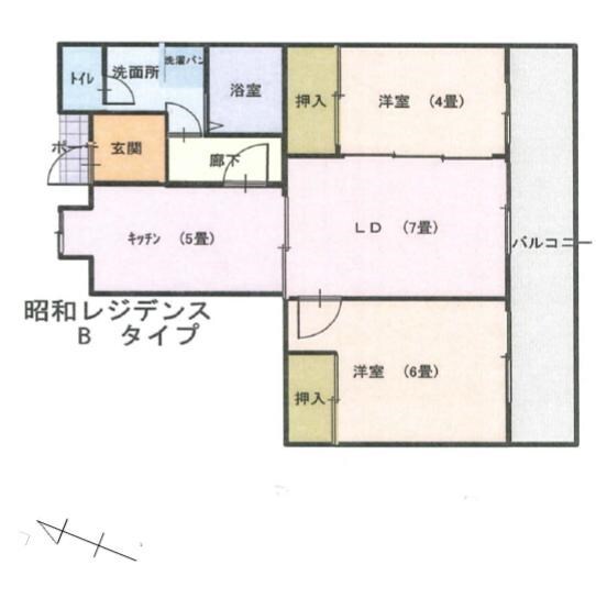 大倉山駅 徒歩10分 4階の物件間取画像