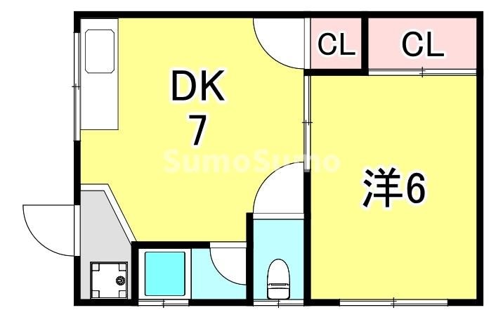 甲南荘の物件間取画像