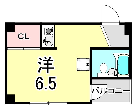 ドミール大田の物件間取画像