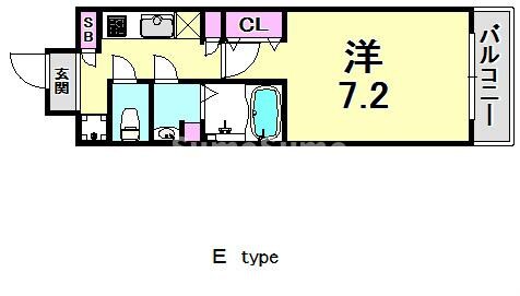 W-STYLE神戸Ⅱの物件間取画像